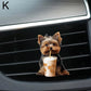 Ventilation Clip Universal Simple Installation Portable Fun Cartoon Cats Dogs Air Vent Clips Acrylic Car Interior Decoration NEW