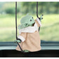 New Anime Star Wars Action Figrues Yoda Baby Toys Cartoon Dolls Interior Decoration Car Pendant Model Boys Girls Gifts