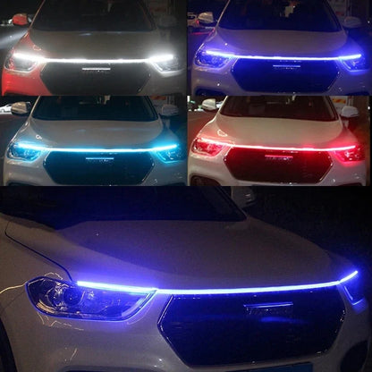 سكاي-لاين DRL | إضاءة LED ديناميكية لغطاء المحرك بتأثير مسح متحرك 🚗💡