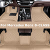 🚗 دواسات أرضية مخصصة لمرسيدس بنز B-CLASS W245 / W246 / W247 (2005-2023)