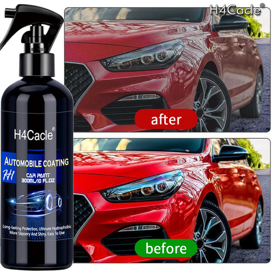 🚗 H4Cacle Ceramic Coating Spray – حماية مثالية لطلاء السيارة ✨