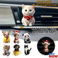 Ventilation Clip Universal Simple Installation Portable Fun Cartoon Cats Dogs Air Vent Clips Acrylic Car Interior Decoration NEW